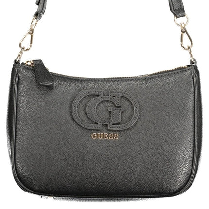 SEO. GUESS JEANS Damen Taschen – Isola - tasche, mit Reißverschluss - Schwarz Linkreich