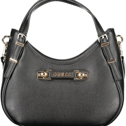 SEO. GUESS JEANS Damentasche Rosa – Modische Handtasche für Damen mit Schultergurt - Schwarz Linkreich