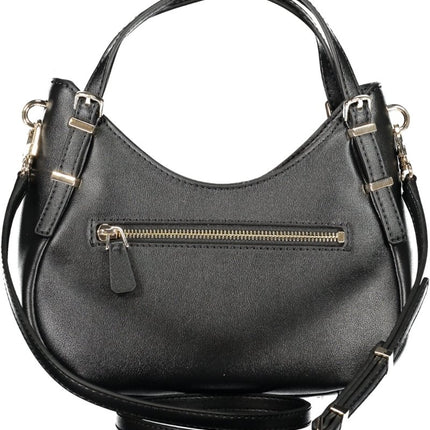 SEO. GUESS JEANS Damentasche Rosa – Modische Handtasche für Damen mit Schultergurt - Schwarz Linkreich