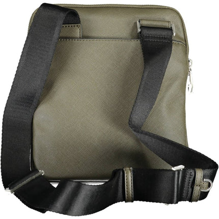 SEO. GUESS JEANS Schultertasche Herren – Grüne Umhängetasche aus recyceltem Nylon - Grün Linkreich