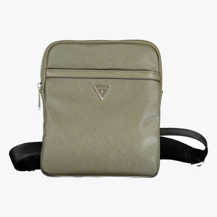SEO. GUESS JEANS Schultertasche Herren – Grüne Umhängetasche aus recyceltem Nylon - Grün Linkreich