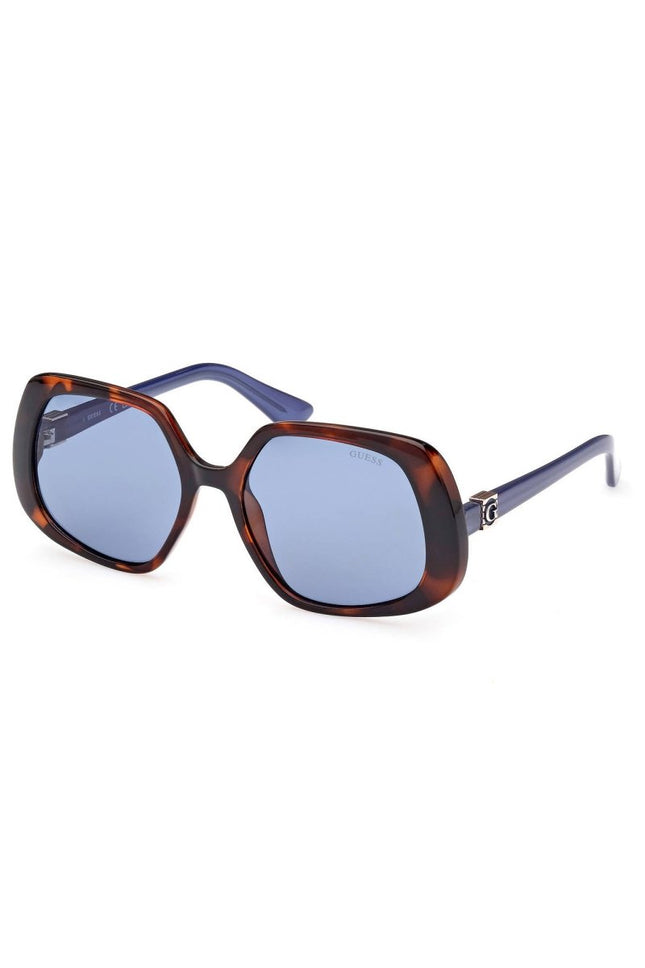 SEO. GUESS JEANS Sonnenbrille Damen – Braune Sonnenbrille mit quadratischen Linsen - Braun Linkreich