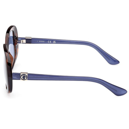 SEO. GUESS JEANS Sonnenbrille Damen – Braune Sonnenbrille mit quadratischen Linsen - Braun Linkreich