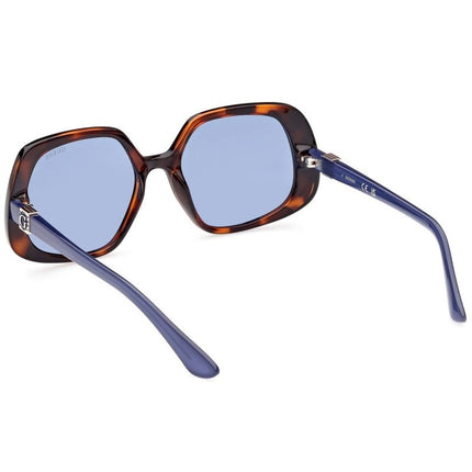 SEO. GUESS JEANS Sonnenbrille Damen – Braune Sonnenbrille mit quadratischen Linsen - Braun Linkreich
