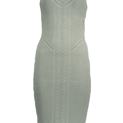 SEO. GUESS MARCIANO Kurzes Kleid Damen – Grünes Sommerkleid mit Stickerei | soulluna.de - Grün Linkreich