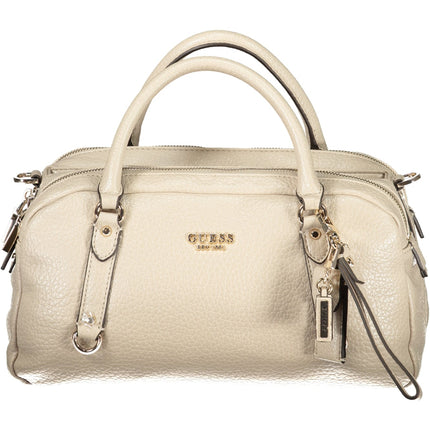 GUESS JEANS Damen-Tasche Beige – Elegante Handtasche mit Schultergurt | soulluna.de