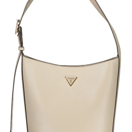 GUESS JEANS Damentasche Meridian II – Schwarze Tasche mit verstellbarem Schultergurt