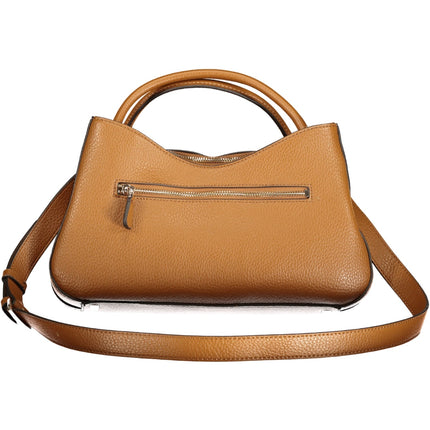 GUESS JEANS Damen-Brauntasche – Poliuretano Umhängetasche mit Schultergurt | soulluna.de