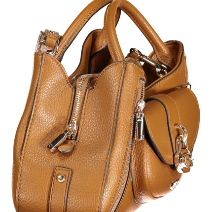 GUESS JEANS Damen-Brauntasche – Poliuretano Umhängetasche mit Schultergurt | soulluna.de