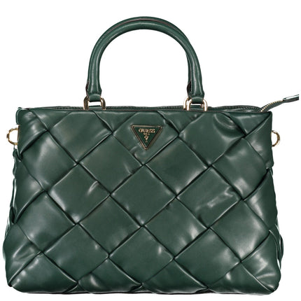 GUESS JEANS Grüne Damentasche – Rucksacktasche aus Lederoptik | soulluna.de