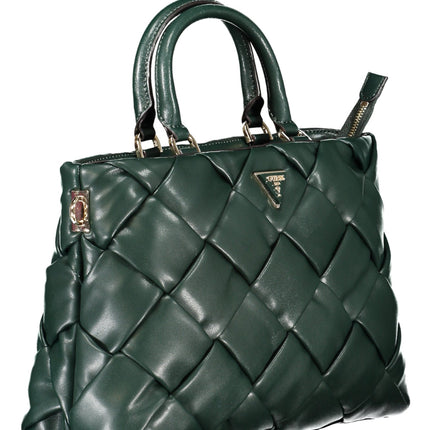 GUESS JEANS Grüne Damentasche – Rucksacktasche aus Lederoptik | soulluna.de