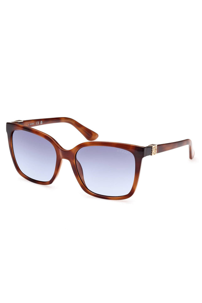 GUESS JEANS Sonnenbrille Damen – Eckige Braun-Tönung für Frühjahr/Sommer