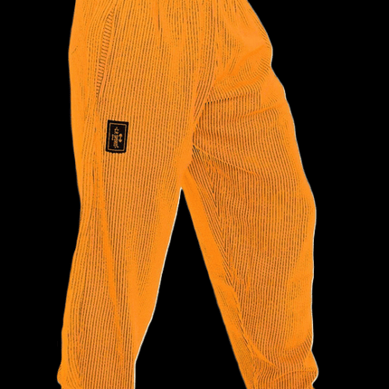 SEO. Gym - Hose - Trainings Hose - Bodybuilding Hose und Freizeithose - Orange Linkreich