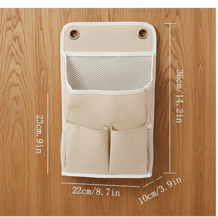 SEO. Hänge Organizer - Aufbewahrungstasche für Camper "Tilda" - Beige Linkreich