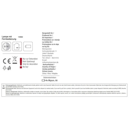 Hängelampe LED Braun Seil Macrame Hängeleuchte Timer Fernbedienung  Ø15cm Lampe