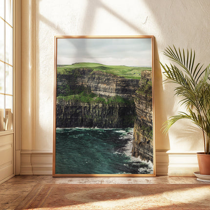 Cliffs of Moher Wall Art Set of 3 – Irish Coastal Triptych Photography
