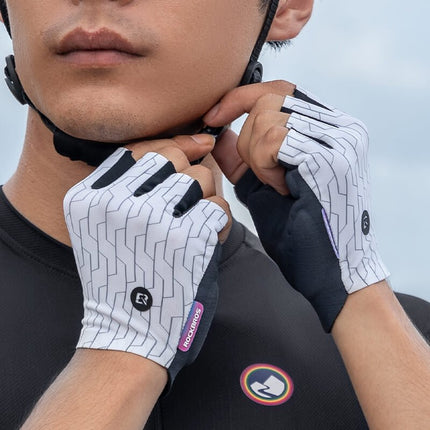 Halbfinger Fahrradhandschuhe Atmungsaktiv Stoßdämpfung Sommer (Fahrradhandschuhe) kaufen bei Linkreich – Jetzt entdecken!