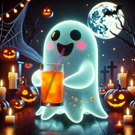 Halloween Glasstrohhalme Spooky Vibes in Halloween Farben - 20cm (Glastrinkhalme) kaufen bei Linkreich – Jetzt entdecken!