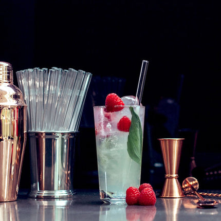 Halloween Glasstrohhalme Spooky Vibes in Halloween Farben - 20cm (Glastrinkhalme) kaufen bei Linkreich – Jetzt entdecken!