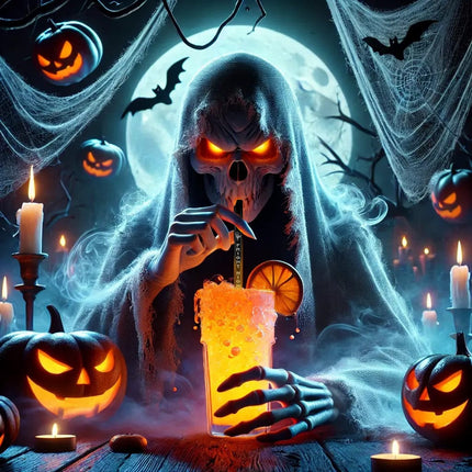 Halloween Glasstrohhalme Spooky Vibes in Halloween Farben - 20cm (Glastrinkhalme) kaufen bei Linkreich – Jetzt entdecken!