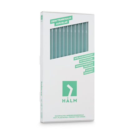 20x 23cm (Gerade) Glasstrohhalme Party Set