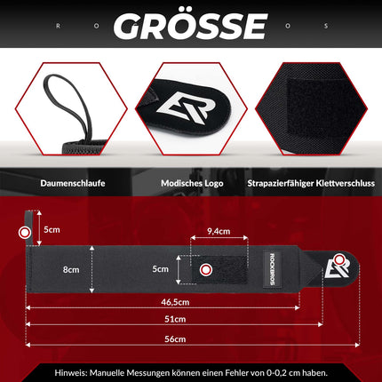 Handgelenkbandage 1 Paar Atmungsaktive Zughilfen für Training & Fitness (Reflektorbänder) kaufen bei Linkreich – Jetzt entdecken!