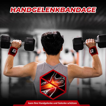 Handgelenkbandage 1 Paar Atmungsaktive Zughilfen für Training & Fitness (Reflektorbänder) kaufen bei Linkreich – Jetzt entdecken!