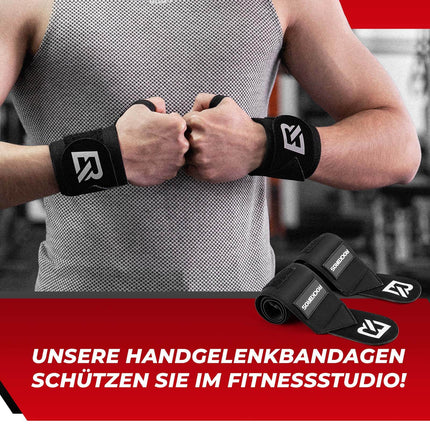 Handgelenkbandage 1 Paar Atmungsaktive Zughilfen für Training & Fitness (Reflektorbänder) kaufen bei Linkreich – Jetzt entdecken!