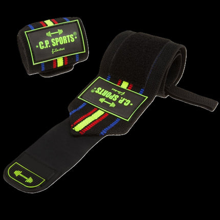 SEO. Handgelenkbandagen /Strongman - 60cm - C.P. Sports - T20 - 3 - Tricolor Linkreich