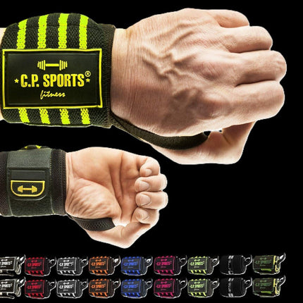 SEO. Handgelenkbandagen /Strongman - verichiedene Farben - C.P. Sports - T20 - 1 - Camo Olive Grün Linkreich
