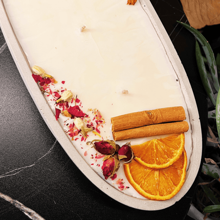 Handgemachte Betonduftkerze "Grey - Ship" Bio Sojawachs mit Vanilla Toffee Duft. Beton Deko Interior Design (Duftkerze) kaufen bei Linkreich – Jetzt entdecken!