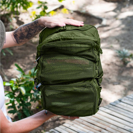 SEO. Hanging Packing Cubes - Forest Green Linkreich