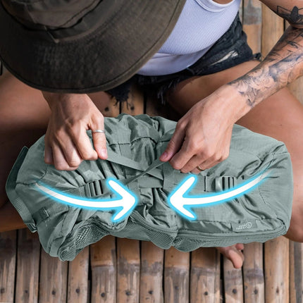 SEO. Hanging Packing Cubes - Steel Blue Linkreich