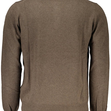 SEO. HARMONT &amp; BLAINE BRAUNER HERRENPULLOVER - Grau Linkreich
