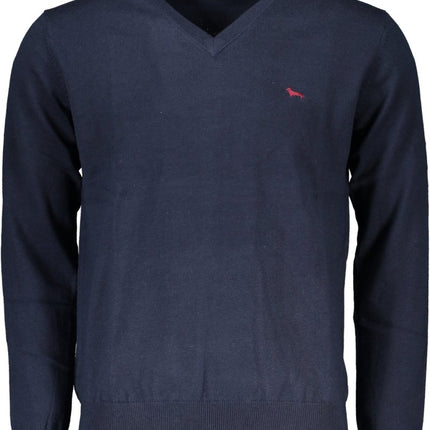 SEO. HARMONT &amp; BLAINE SCHWARZER HERRENPULLOVER - Blau Linkreich