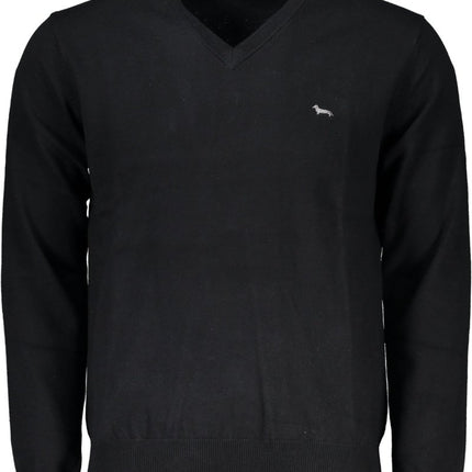 SEO. HARMONT &amp; BLAINE SCHWARZER HERRENPULLOVER - Schwarz Linkreich