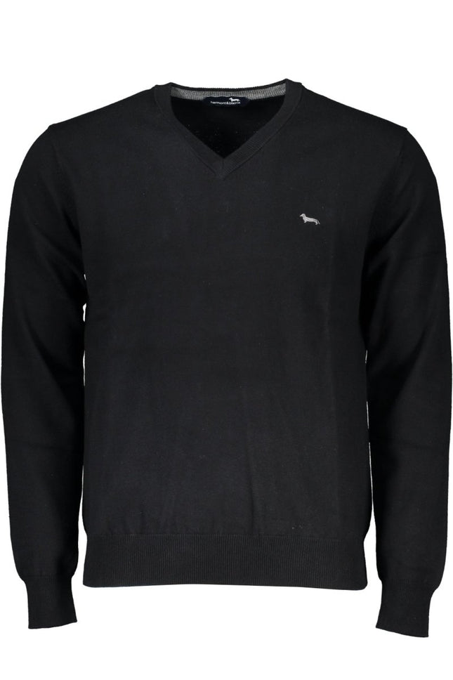 SEO. HARMONT &amp; BLAINE SCHWARZER HERRENPULLOVER - Schwarz Linkreich