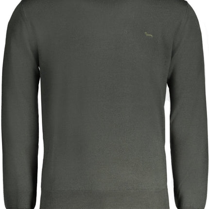 SEO. HARMONT & BLAINE Grüner Herrenpullover – Italienische Qualität aus 100% Lana - Grün Linkreich
