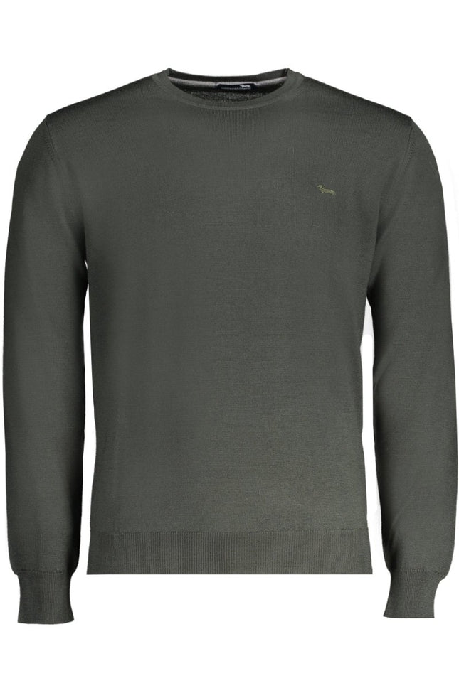 SEO. HARMONT & BLAINE Grüner Herrenpullover – Italienische Qualität aus 100% Lana - Grün Linkreich