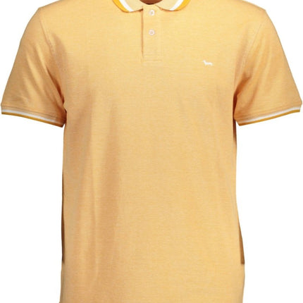 SEO. HARMONT & BLAINE Poloshirt Herren – Kurzarm in Orange mit Kontrastdetails - Orange Linkreich