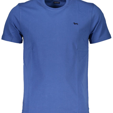 HARMONT & BLAINE T-Shirt Herren – Rotes Kurzarm-Shirt mit Logo-Stickerei