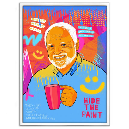 Harold Meme - Leinwandbild Pop Art (Canvas) kaufen bei Linkreich – Jetzt entdecken!