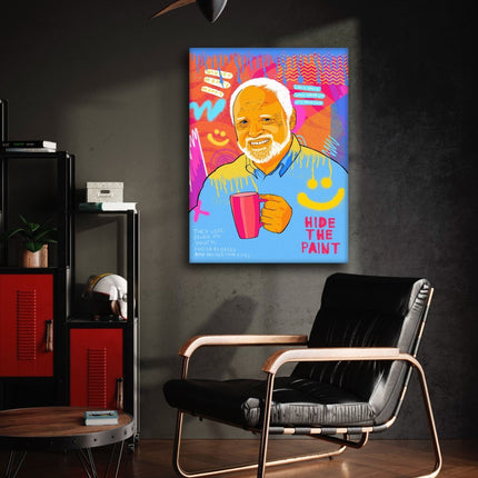 Harold Meme - Leinwandbild Pop Art (Canvas) kaufen bei Linkreich – Jetzt entdecken!