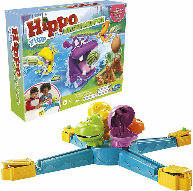 SEO. HASBRO Hippo Flipp Melonenmampfen E9707 Gesellschaftsspiel - Linkreich
