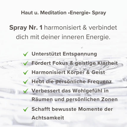 SEO. Haut - Mediation Energy Spray - BERGKRISTALL Linkreich