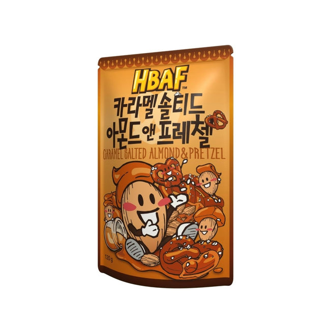 SEO. HBAF Mandel Gesalzenes Karamell & Brezel 120 g - Linkreich