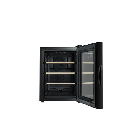 12SILENCE - Weinkühlschrank mit lüfterlose Hybridkühlung für 12 Flaschen