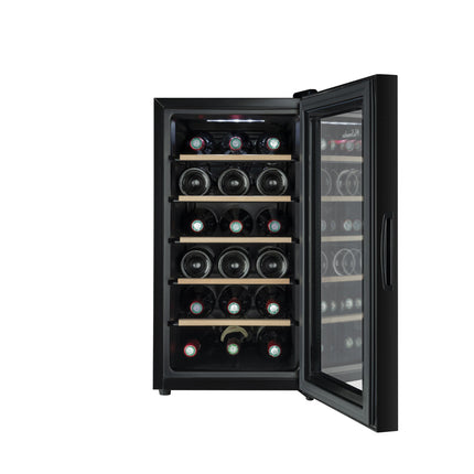 18SILENCE - Weinkühlschrank mit lüfterlose Hybridkühlung für 18 Flaschen