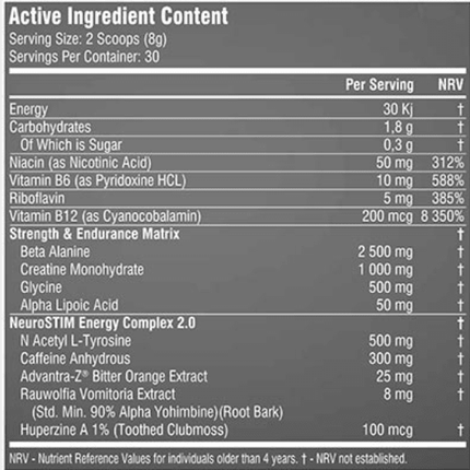 SEO. Hellfire Black Edition - Pre Workout - SSA Suplemetns - Linkreich