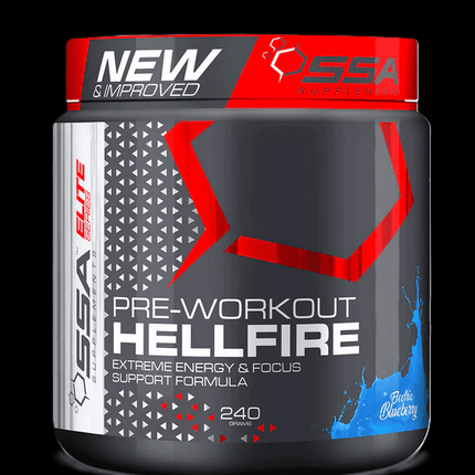 SEO. Hellfire Pre Workout - Blueberry 240g - Linkreich